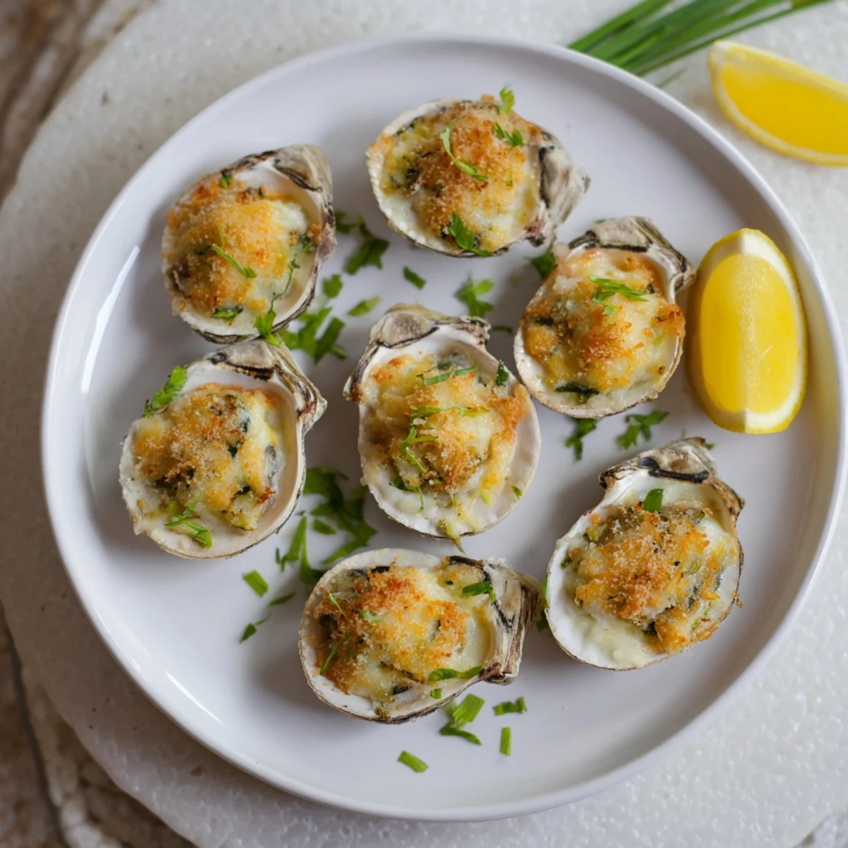 Golden-brown Harbor-Style Seared Scallops glistening under melting lemon-dill butter, ready for a comforting meal.