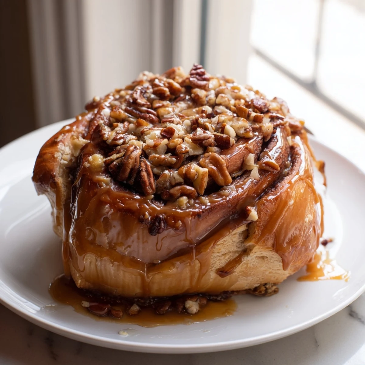 Golden monkey bread, pull-apart cinnamon rolls baked to perfection, warm and gooey, ready to serve.