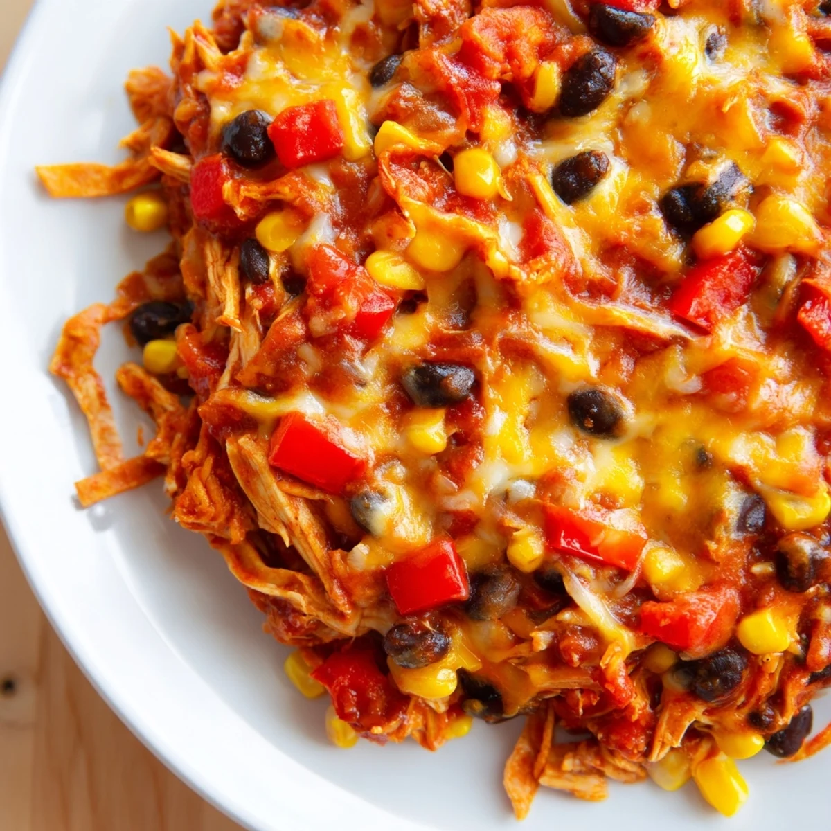 Chicken Enchilada Skillet