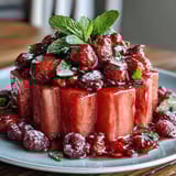 Watermelon Berry Fruit Platter