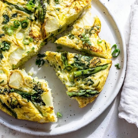 Frittata with Spring Greens