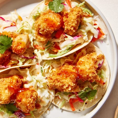 Hot Honey Chicken Tacos