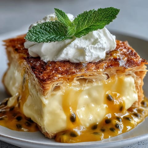 Passionfruit Curd Tart