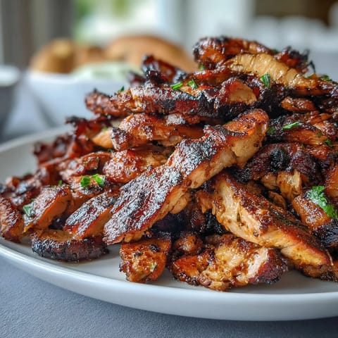 Irresistible chicken shawarma with garlic sauce, marinated in aromatic spices and served with creamy garlic sauce and fresh vegetables.  