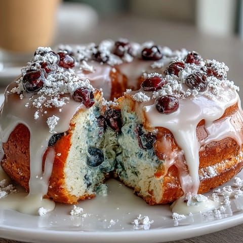 Soft and chewy blueberry protein bagels with a zesty lemon glaze, perfect for a high-protein breakfast or snack.  