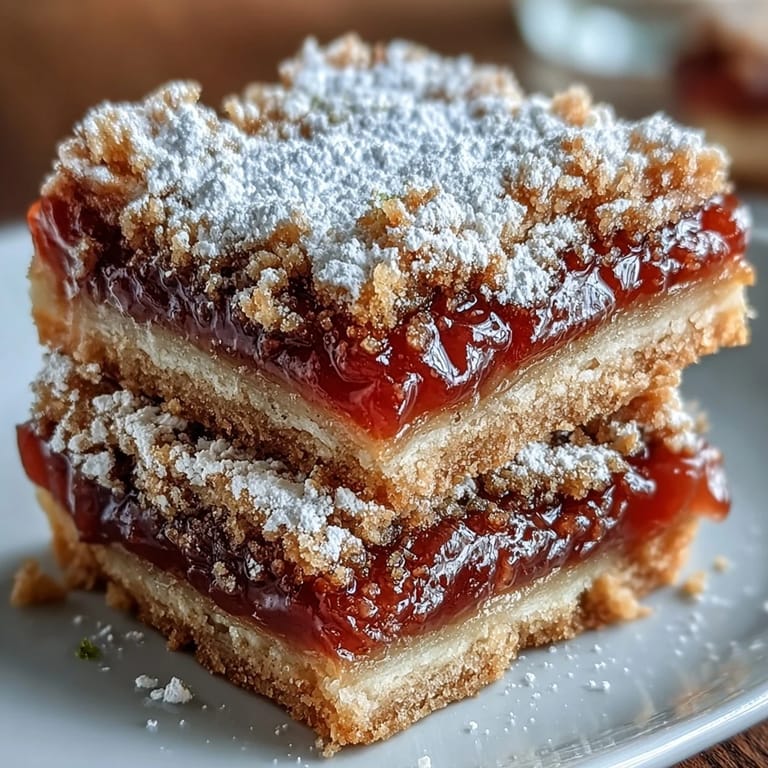 A close-up of Earl Grey Tea, Guava, and Lemon Bars shows a vibrant guava swirl and zesty lemon filling.