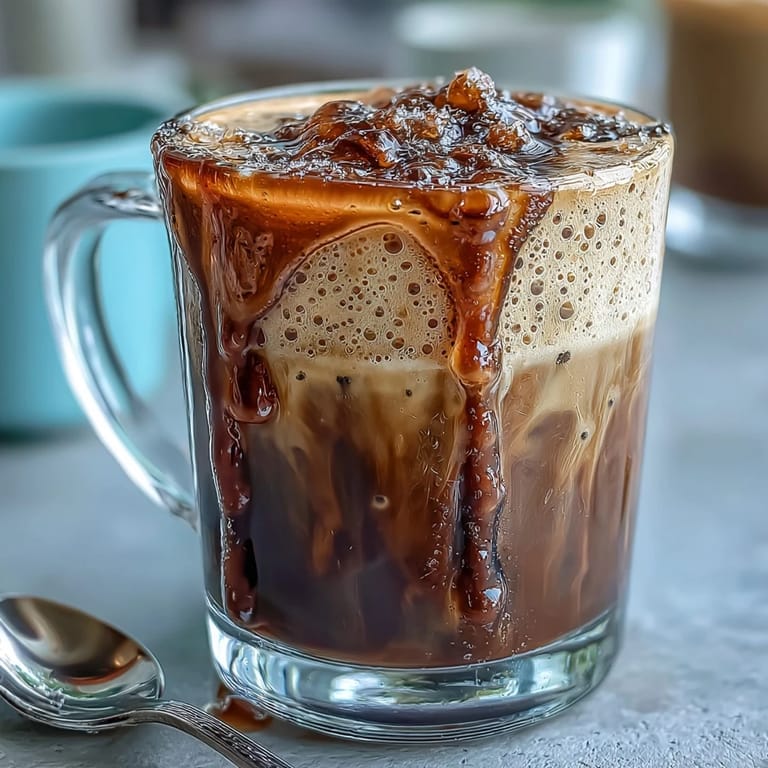 Vigorously shaken Brown Sugar Oat Milk Shaken Espresso, a delightful iced coffeehouse treat.
